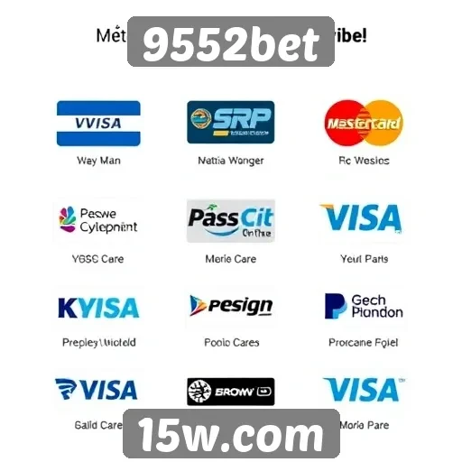 Métodos de pagamento oferecidos pelo 9552bet